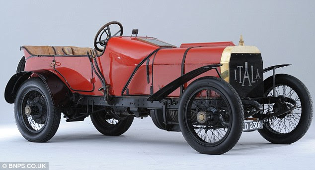 Racer: A 1908 Itala Grand Prix Car was also expected to be a big sale at the auction
