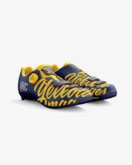 Download Free Road Cycling Shoes mockup (Half Side View) (PSD)