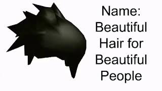 beautiful black hair for beautiful people roblox