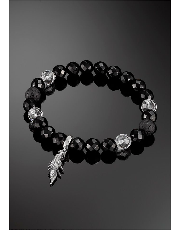 FINAL FANTASY VII REMAKE ONYX BRACELET SEPHIROTH [JEWELRY]