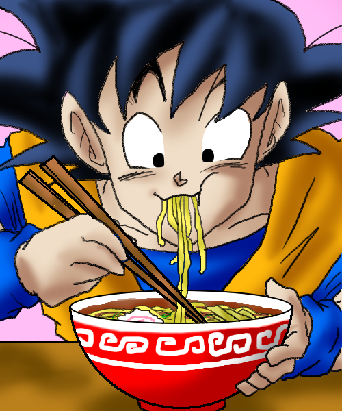 ぜいたく食べる 人 ラーメン イラスト スーパーイラストコレクション