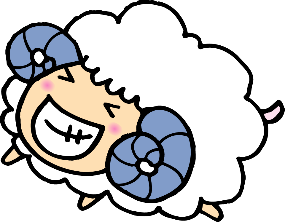 美しい花の画像 元の羊 イラスト フリー