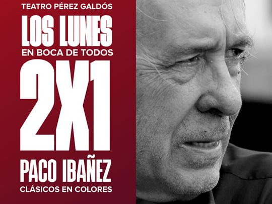 ¡Promo 2x1 'Nos queda la palabra' de Paco Ibáñez!