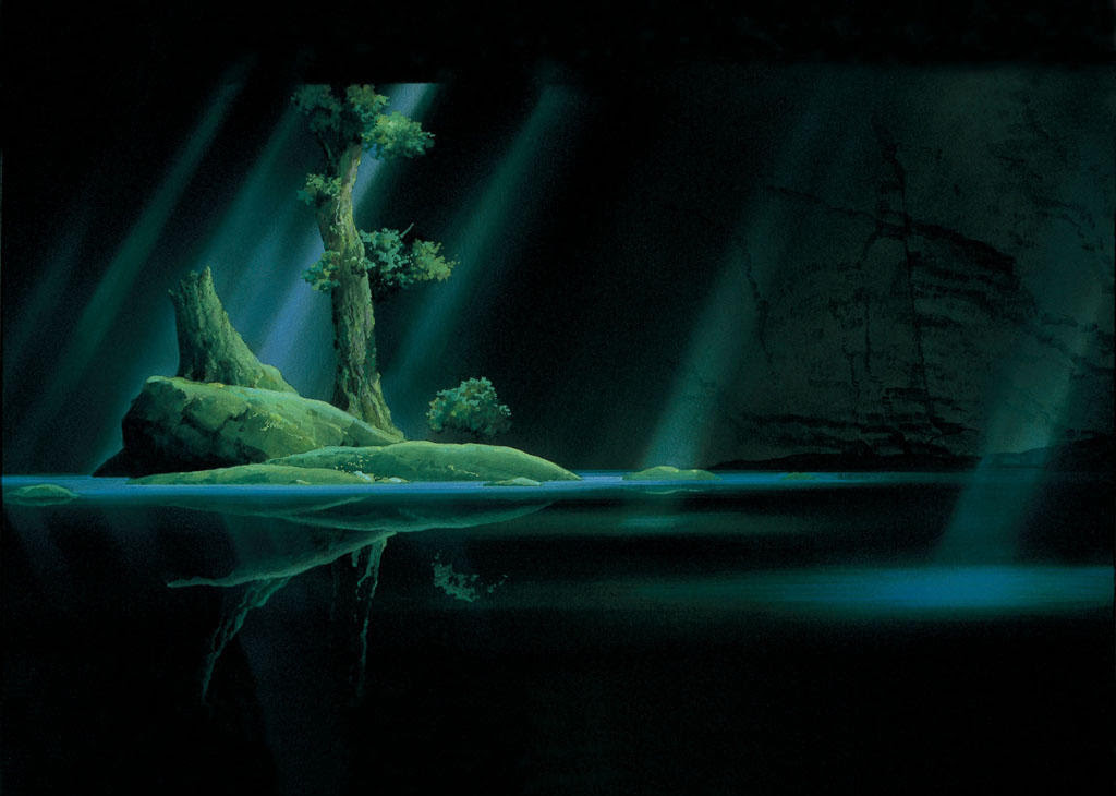BISMILLAHIRROHMANIRROHIM: princess mononoke forest spirit