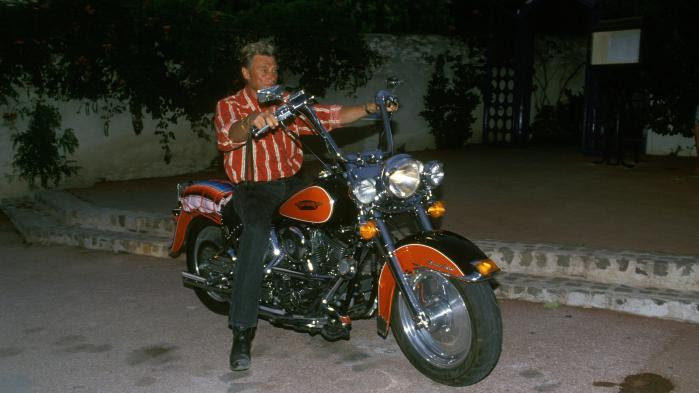 Une sculpture de moto Harley en hommage à Johnny Hallyday fait polémique chez les écologistes à Paris