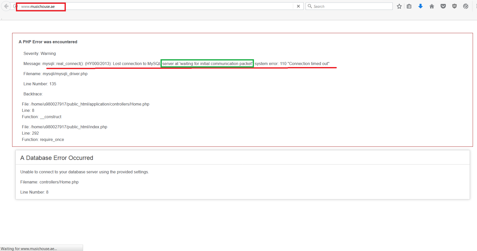 Cara Mengatasi A Php Error Was Encountered