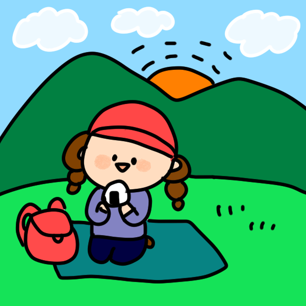 ハイキング イラスト 無料 Karepehd