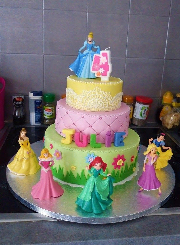 Achevee Gateau Raiponce Sans Pate A Sucre 9536 Saesipjosspjn