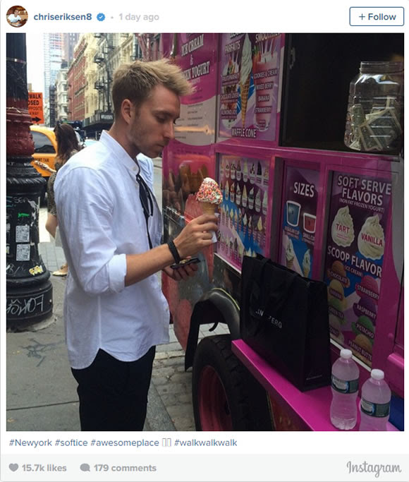 Tottenham star christian eriksen's denmark are out of the world cup. Spurs Fans Will Love This Picture Of Harry Kane Christian Eriksen In New York 7m Sport