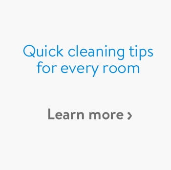 Quick cleaning tips for every room