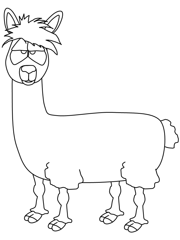 11 elegant printable mario coloring pages. Free Llama Coloring Page Download Free Llama Coloring Page Png Images Free Cliparts On Clipart Library