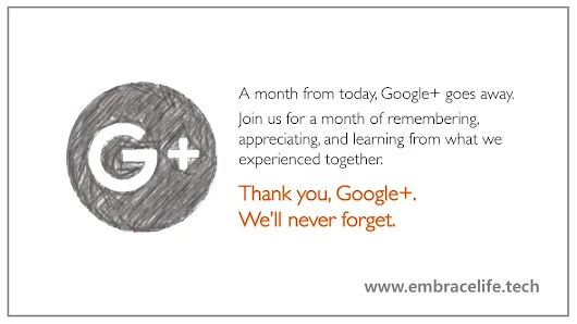 Let’s Have a Proper Wake for Google+. Let’s Celebrate.