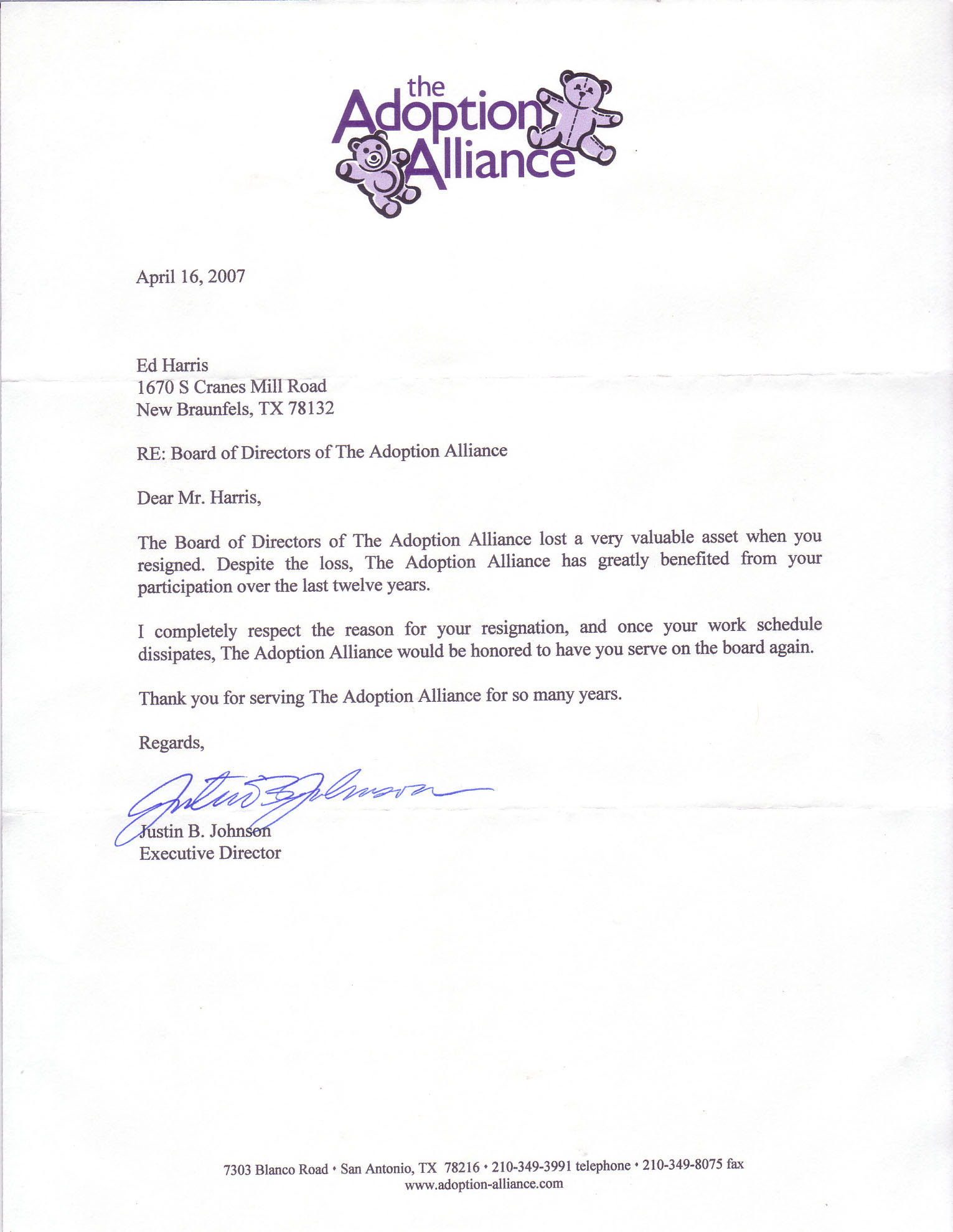 Sample Letter Of Recommendation Adoption - Contoh 36