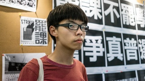 Hình ảnh Chân dung thủ lĩnh 17 tuổi của phong trào biểu tình Hong Kong số 1