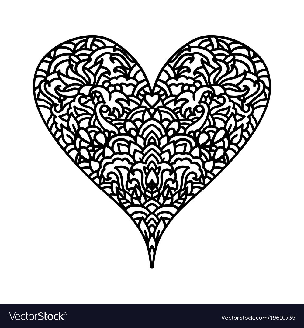 Download 6311+ Layered Heart Mandala Svg Design Amazing SVG File ...