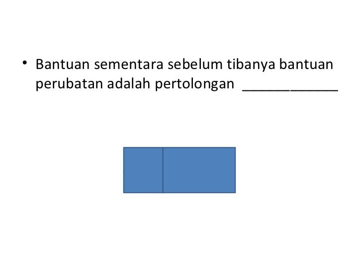 Soalan Dan Jawapan Pertolongan Cemas - Kosong Kerja