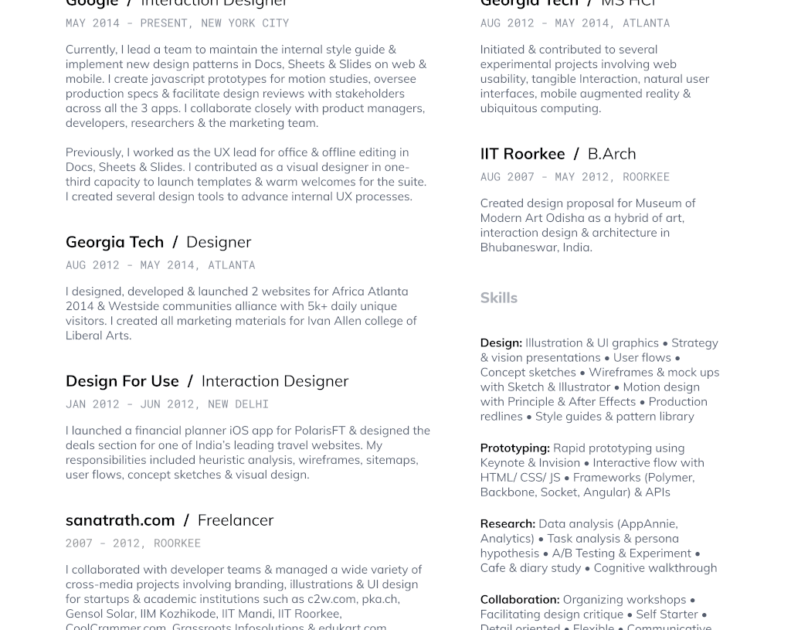 Ui Cv App - Front End Ui Developer Resume Samples Qwikresume : Start with these free cv builder ...