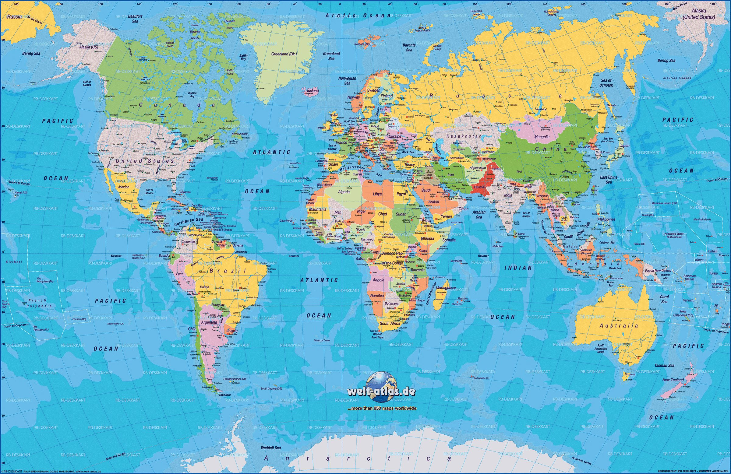 Espacoluzdiamantina 25 Frais Carte Du Monde Avec Nom Pays