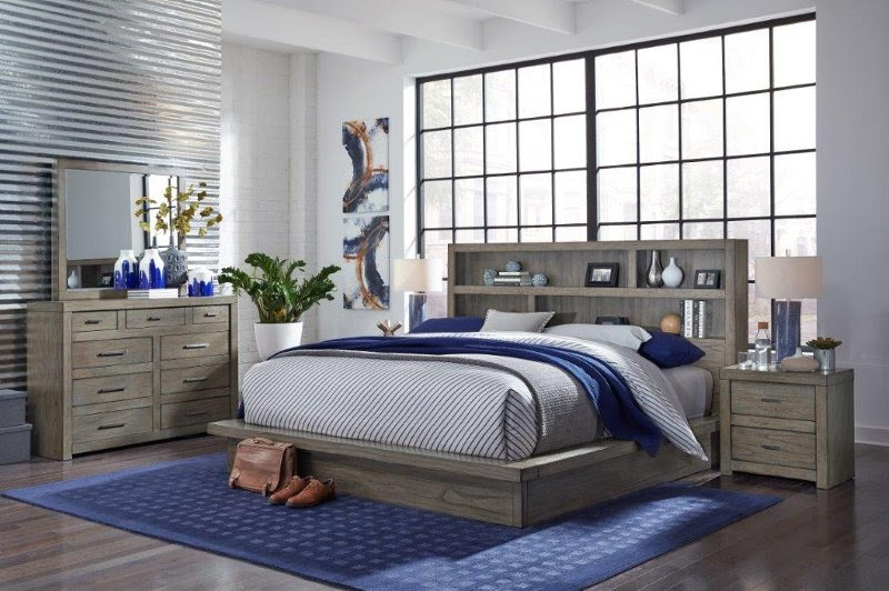Visit our webstore and choose king bedrooms by style, color, price, brand, or design. Modern Gray 4 Piece California King Bedroom Set Modern Loft Rc Willey