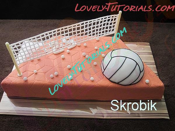 Volleyball Cake Decorating Ideas