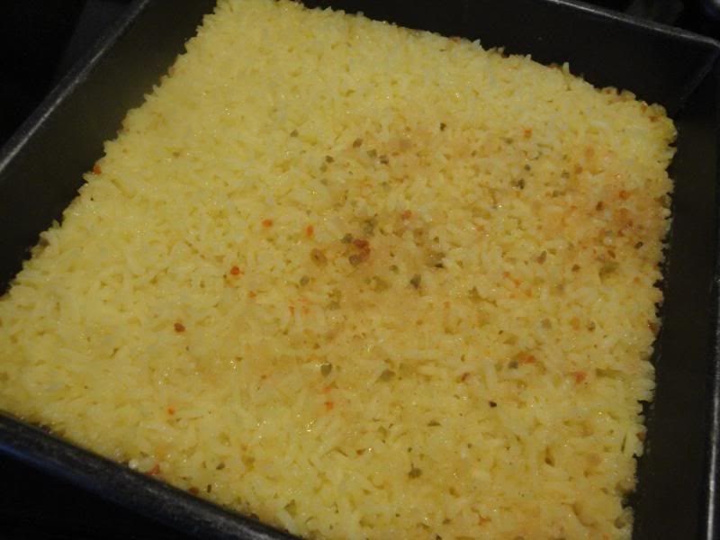 The Urban Chicken: Baking Yellow Rice