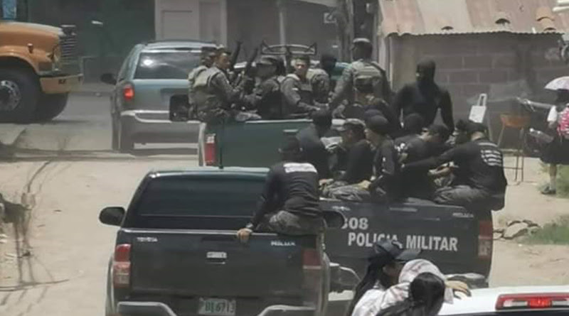 Gobierno militariza toda Honduras