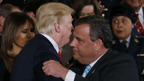 El asesor de Trump y exgobernador de Nueva Jersey, Chris Christie, da positivo por covid-19