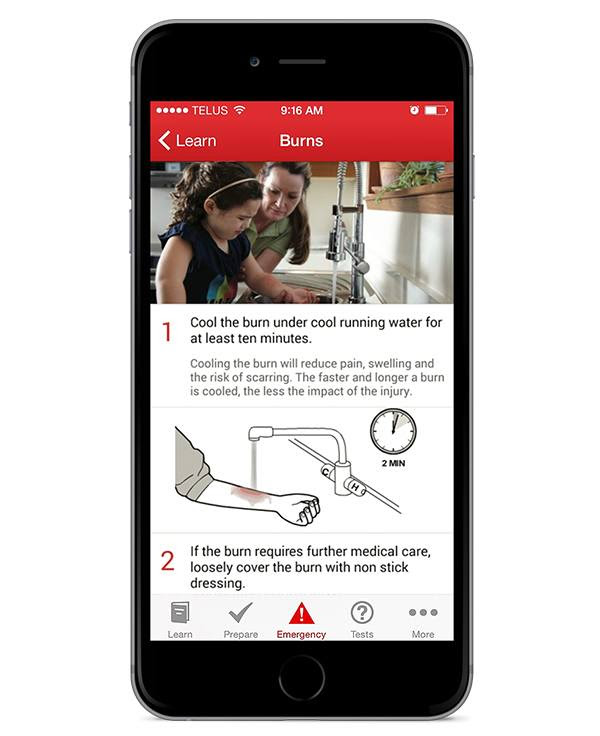 Canadian Red Cross First Aid App Canadian Red Cross Timeline