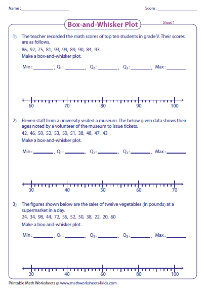30 Box And Whiskers Plot Worksheet Free Worksheet Spreadsheet