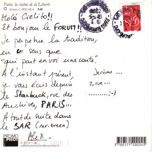 Modele De Texte Pour Carte Postale Vacances Texte Prefere