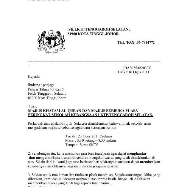 Surat Rayuan Sambung Belajar Uitm - Paskah 2018