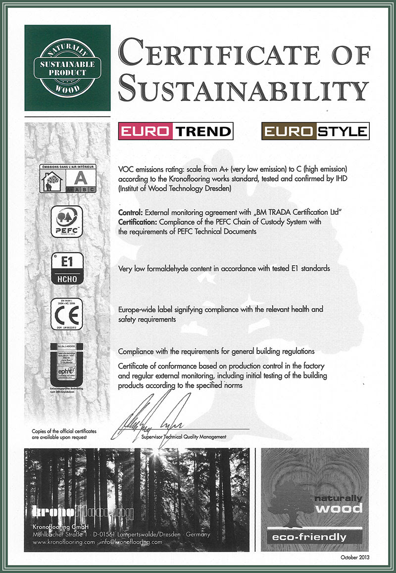 While it is possible to find and purchase laminate floors that are made with sustainable environmental. Ecologically Aware And Environmentally Friendly Laminate Eurostyle Flooring Vancouver
