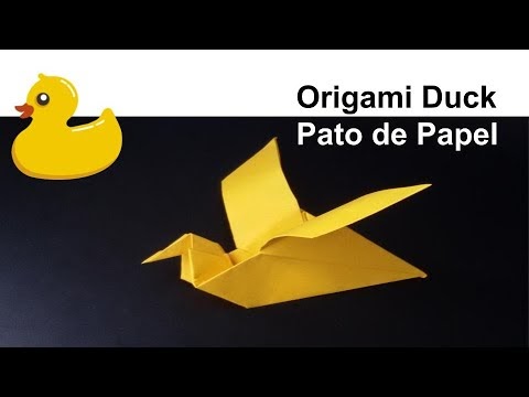 Origami DIY Paper Crafts: How to Make an Easy Paper Duck 🦆 DIY Origami