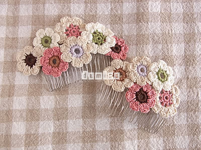 すべての美しい花の画像 心に強く訴えるモチーフ 編み 花