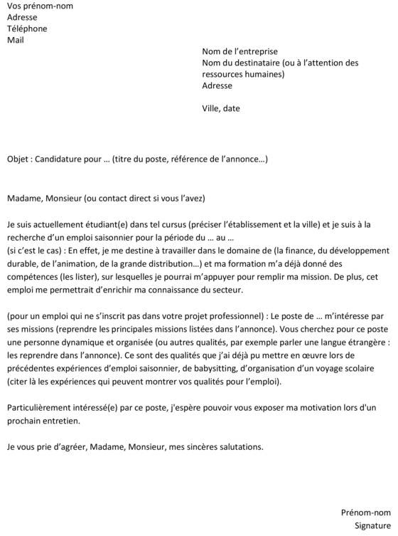 Lettre De Motivation Comptable Parcoursup - Muat Turun h