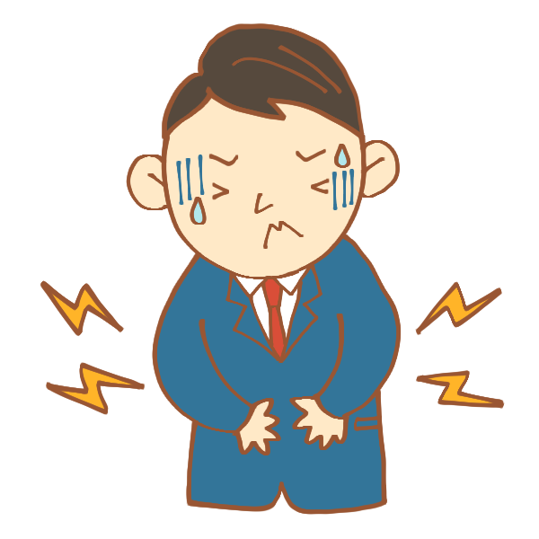 すべての動物の画像 驚くばかりお腹が痛い イラスト 無料