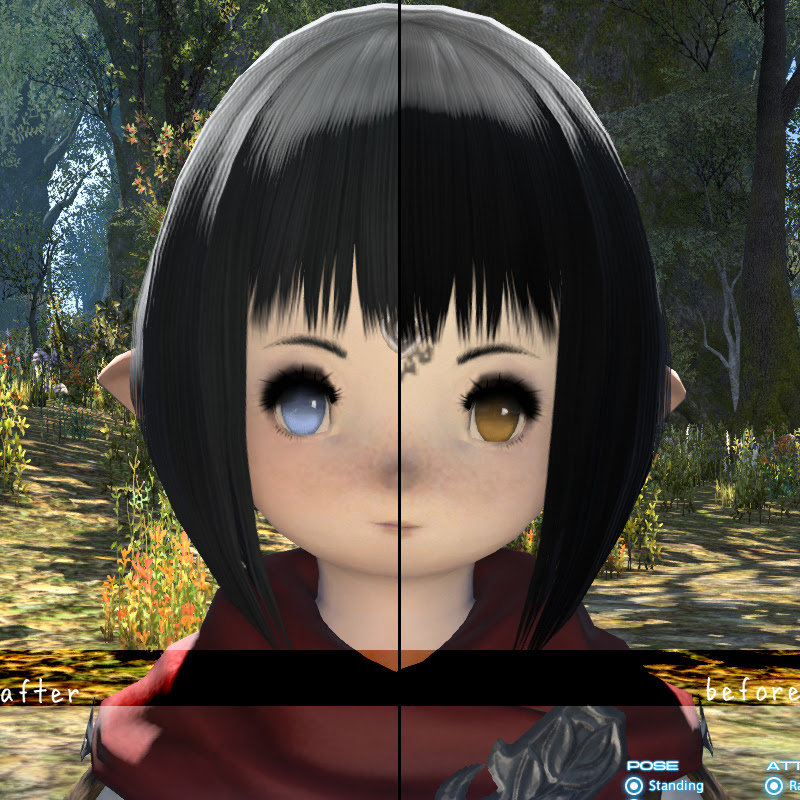 ロイヤリティフリー Ff14 キャラメイク かわいい レシピ ララフェル りこはイワローです