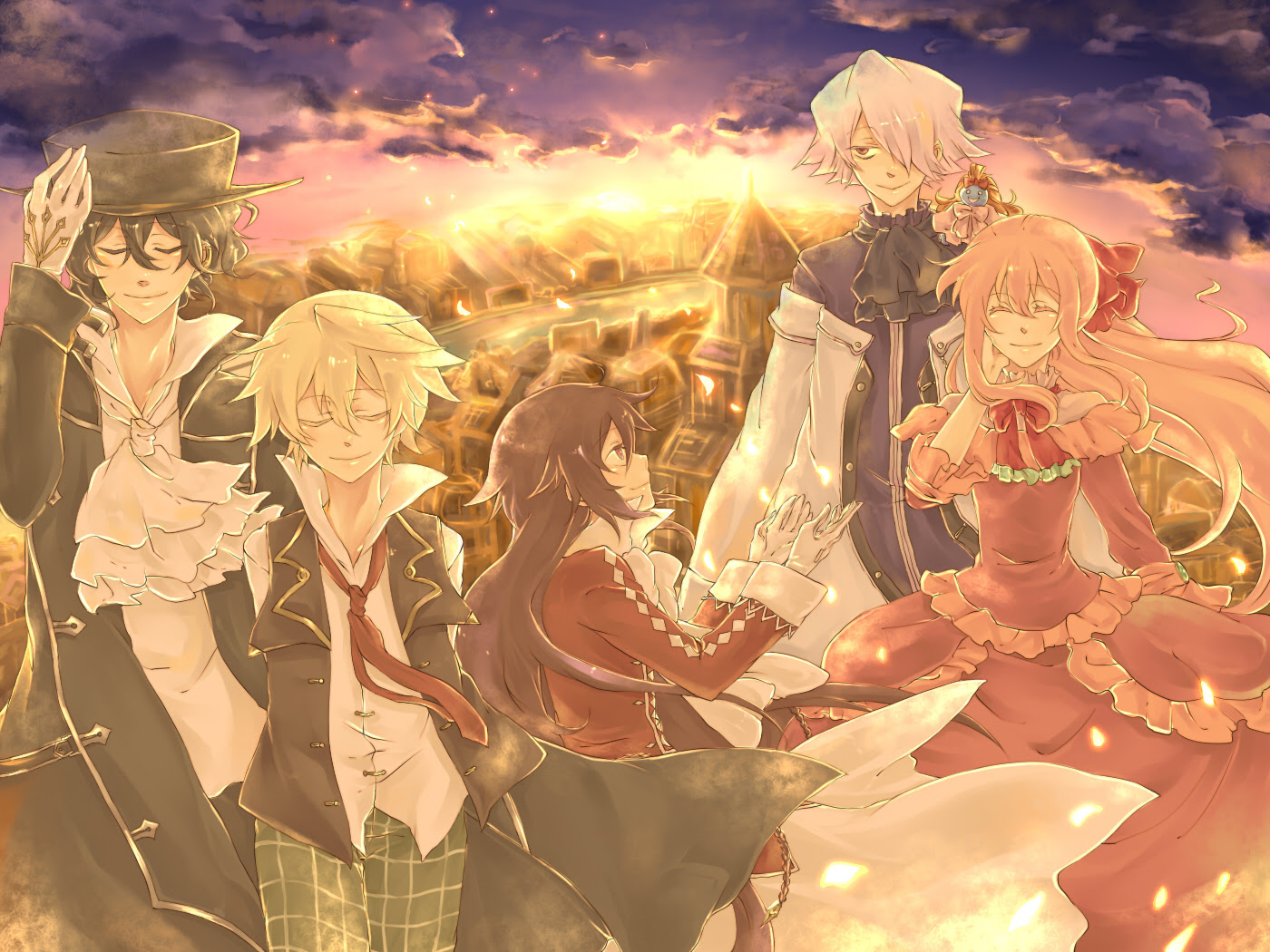 心に強く訴えるpandora Hearts 壁紙 花の画像