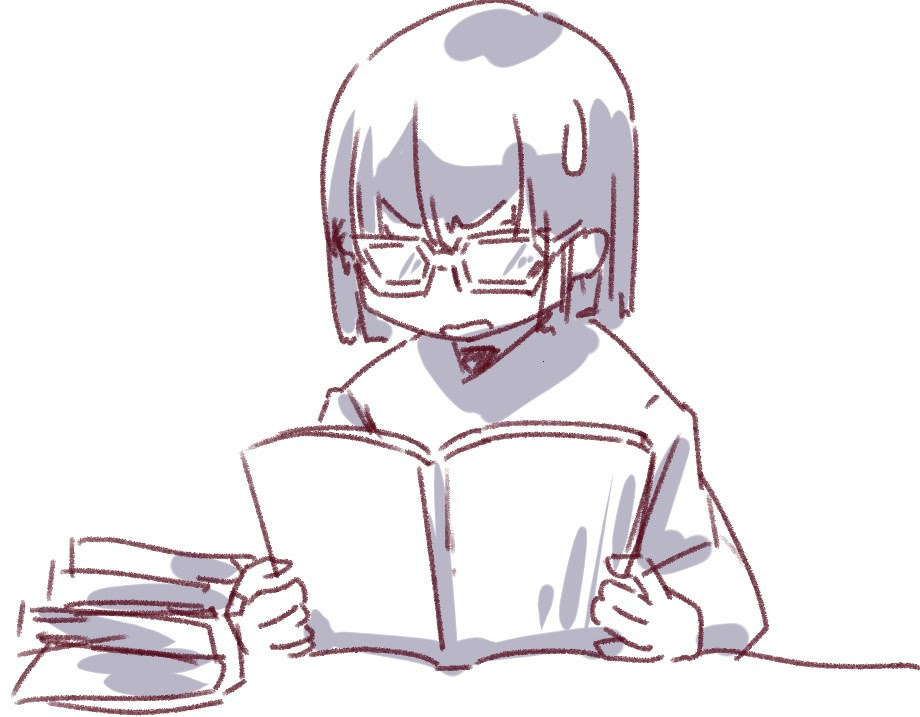無料イラスト画像 最高の本 を 読む イラスト