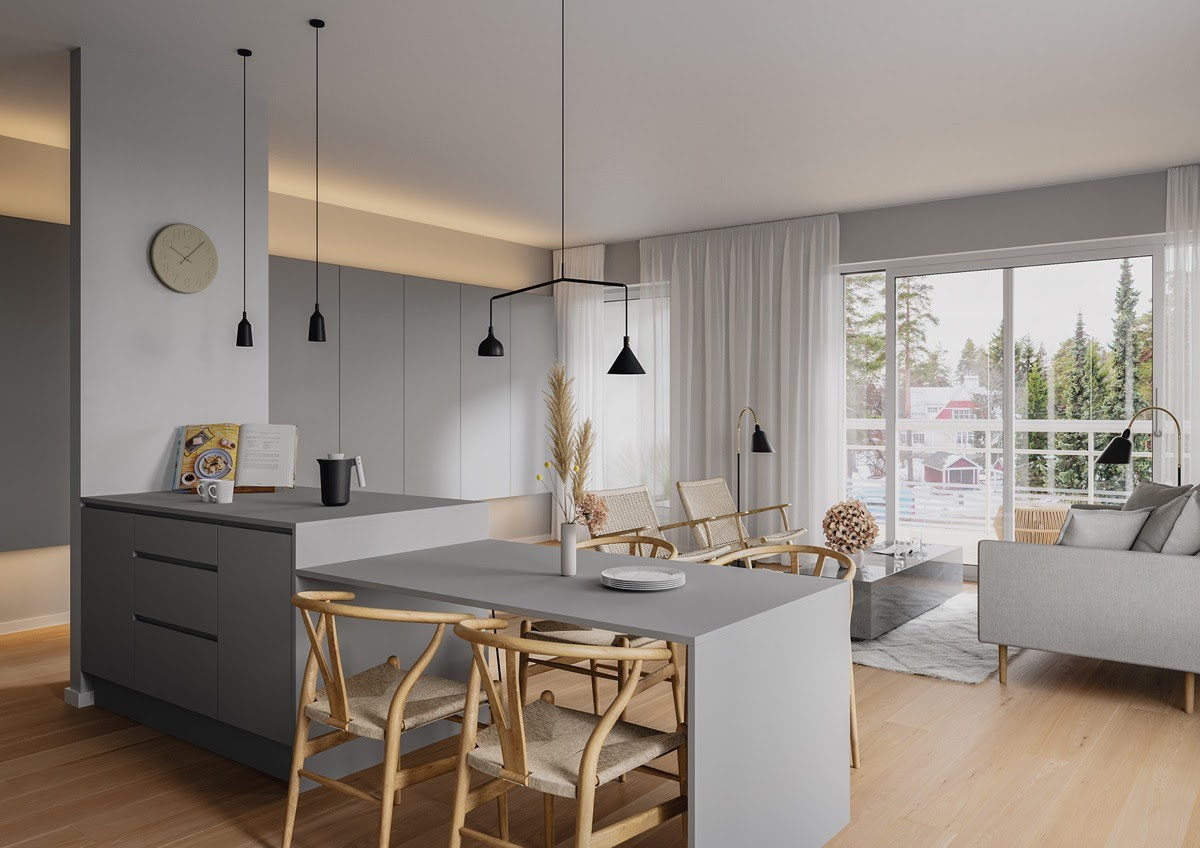 Dining room design ideas, whatever the space and budget you have to play with. 51 Grey Dining Rooms With Tips To Help You Decorate And Accessorize Yours