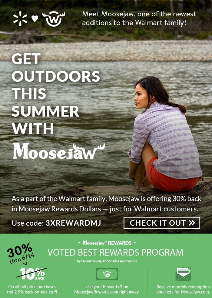 Get Outddors this summer with Moosejaw