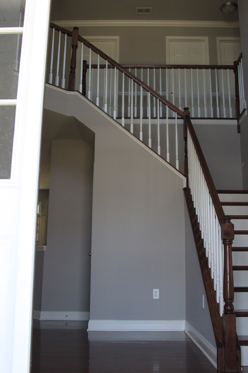 It is decorative like a chair rail and has a nice ledge to it. Chair Rail Check The Lil House That Could