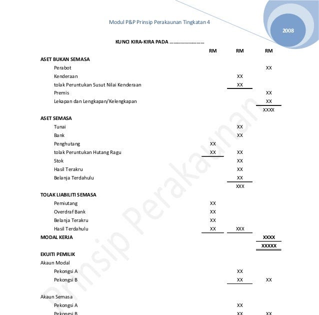 Contoh Soalan Prinsip Akaun Tingkatan 5 Kertas 2 - Soalan g