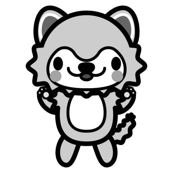 美しい花の画像 最高の狼 イラスト 白黒