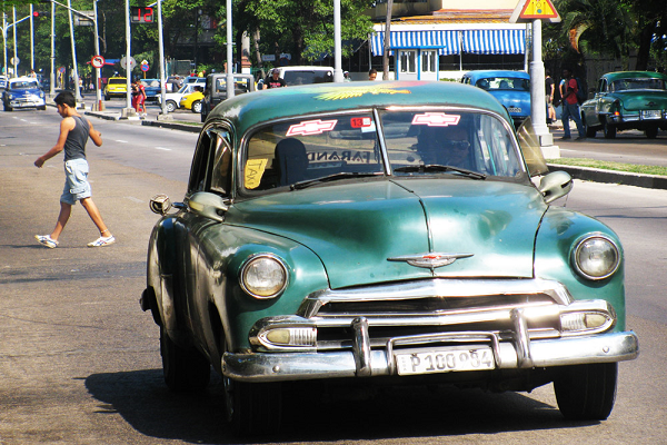 Taxi particular_foto Gladys Linares