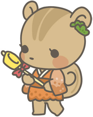 Japan Image リス イラスト フリー