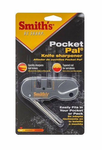 It comes with its own fabric storage pouch, which features a fold over flap and belt loop. Sharpening Tools Accessories Grey Smith S Pp1 Pocket Pal Multifunction Sharpener Sporting Goods