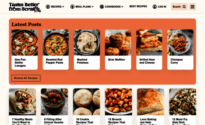I like to use thick sliced bread, like sara lee artesano, texas toast, or leftover homemade bread.it's nice (but not necessary) if the bread is a few days old, or slightly stale. Tastesbetterfromscratch Com Website Homemade Family Friendly Recipes Meal Plans And More Tastes Better From Scr