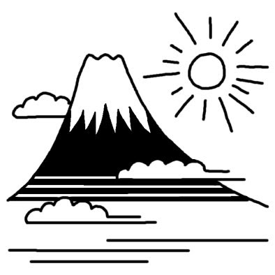 新鮮な1月 イラスト フリー 白黒 最高の動物画像