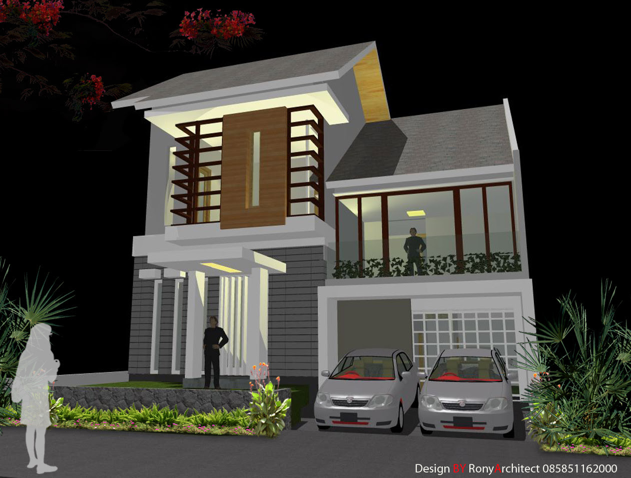 62 Desain Rumah Minimalis Semi Basement Desain Rumah Minimalis